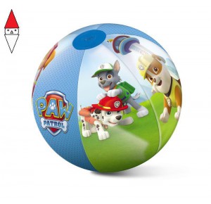 , , , GIOCO ESTIVO MONDO PAW PATROL BEACH BALL T 3X12 SCX36