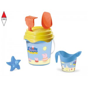 , , , GIOCO ESTIVO MONDO PEPPA PIG BUCKET SET 17+INN.1F SCX12