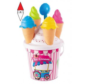 , , , GIOCO ESTIVO MONDO MONDO BUCKET ICE CREAM GIRL SCX12