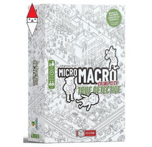 , , , GIOCO DA TAVOLO MS EDIZIONI MICROMACRO: CRIME CITY TRUE DETECTIVE