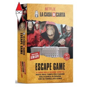 , , , GIOCO DA TAVOLO MS EDIZIONI LA CASA DI CARTA ESCAPE GAME