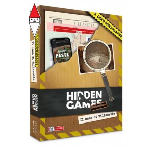 , , , GIOCO DA TAVOLO MS EDIZIONI HIDDEN GAMES IL CASO DI VILLASETIA