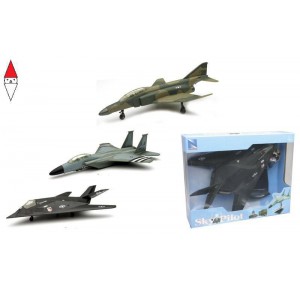 , , , MODELLINO NEW-RAY SKYPILOT FIGHTER WITH STAND 1/72