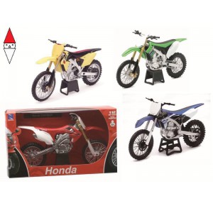 , , , MODELLINO NEW-RAY MOTO CROSS 1/12 ASS.TE