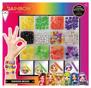 , , , GIOCO DI IMITAZIONE NICE RAINBOW HIGH FASHION BEADS