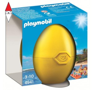 , , , COSTRUZIONE PLAYMOBIL UOVO SPIAGGIA