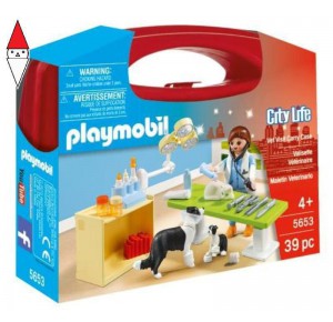 , , , COSTRUZIONE PLAYMOBIL CARRYING CASE SMALL VET