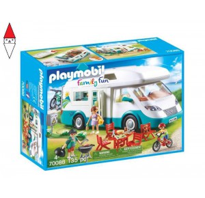 , , , COSTRUZIONE PLAYMOBIL CAMPER CON FAMIGLIA IN VACANZA