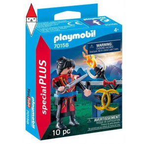 , , , COSTRUZIONE PLAYMOBIL GUERRIERO D ORIENTE