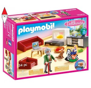 , , , COSTRUZIONE PLAYMOBIL SOGGIORNO CON CAMINO