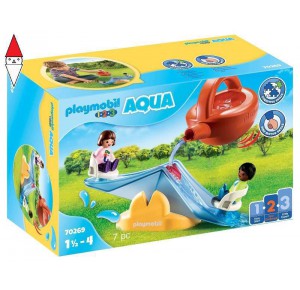 , , , COSTRUZIONE PLAYMOBIL DONDOLO ACQUATICO CON INNAFFIATOIO