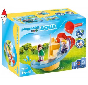 , , , COSTRUZIONE PLAYMOBIL SCIVOLO ACQUATICO