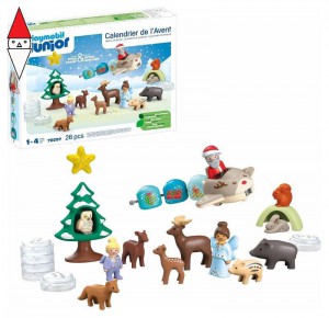 , , , COSTRUZIONE PLAYMOBIL CALENDARIO DELL  AVVENTO NATALE INNEVATO - JUNIOR