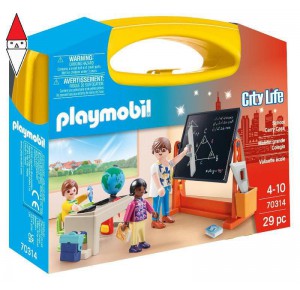 , , , ACTION FIGURE PLAYMOBIL CARRYING CASE SCHOOL