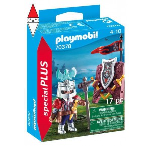 , , , COSTRUZIONE PLAYMOBIL CAVALIERE DEI NANI