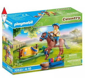 , , , COSTRUZIONE PLAYMOBIL PONY WELSH