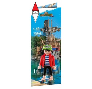 , , , COSTRUZIONE PLAYMOBIL KEY RING PIRATE RICO