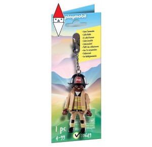 , , , COSTRUZIONE PLAYMOBIL KEY RING FIREMAN