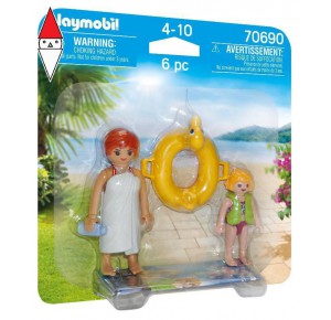 , , , COSTRUZIONE PLAYMOBIL COPPIA IN VACANZA