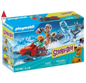 , , , COSTRUZIONE PLAYMOBIL SCOOBY-DOO! FUGA DALLO SNOW GHOST