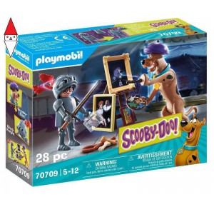 , , , COSTRUZIONE PLAYMOBIL SCOOBY-DOO L ASSALTO DEL BLACK KNIGHT