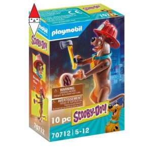 , , , COSTRUZIONE PLAYMOBIL SCOOBY-DOO SCOOBY VIGILE DEL FUOCO