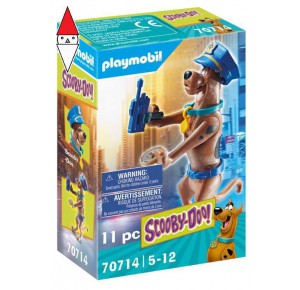 , , , COSTRUZIONE PLAYMOBIL SCOOBY-DOO SCOOBY POLIZIOTTO