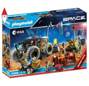 , , , COSTRUZIONE PLAYMOBIL ESA MISSIONE SU MARTE CON VEICOLI