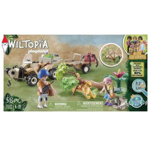 , , , PLAYMOBIL PLAYMOBIL QUAD DI SOCCORSO ANIMALI DELLA AMAZZONIA