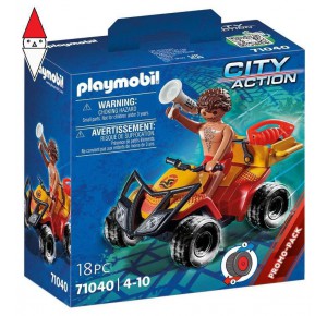 , , , COSTRUZIONE PLAYMOBIL QUAD GUARDASPIAGGIA