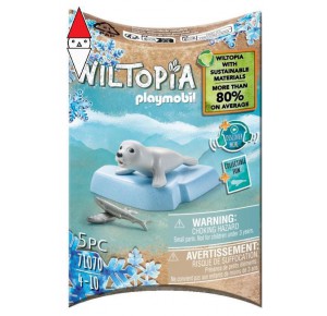 , , , PLAYMOBIL PLAYMOBIL WILTOPIA PICCOLA FOCA