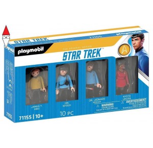 , , , COSTRUZIONE PLAYMOBIL STAR TREK - FIGURE SET 71155