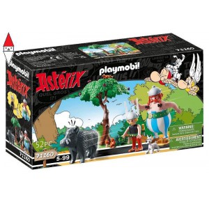 , , , COSTRUZIONE PLAYMOBIL CACCIA AL CINGHIALE 71160