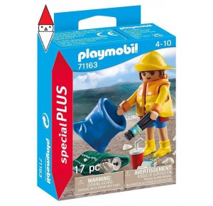 , , , COSTRUZIONE PLAYMOBIL GIOVANE ECOLOGISTA