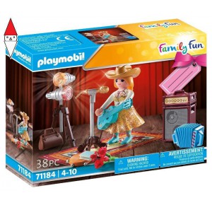 , , , COSTRUZIONE PLAYMOBIL CANTANTE COUNTRY