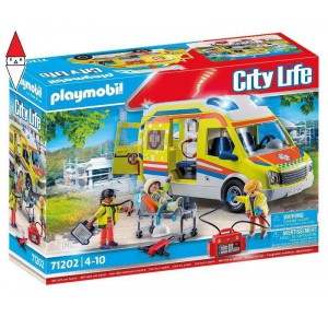 , , , COSTRUZIONE PLAYMOBIL AMBULANZA