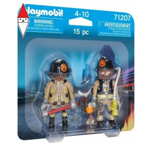 , , , COSTRUZIONE PLAYMOBIL POMPIERI IN AZIONE