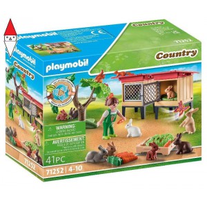 , , , COSTRUZIONE PLAYMOBIL RECINTO DEI CONIGLI