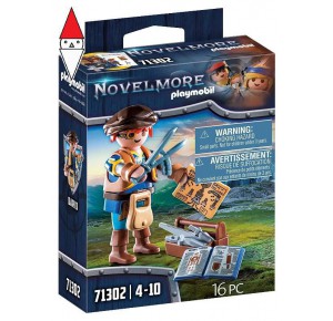 , , , COSTRUZIONE PLAYMOBIL NOVELMORE - DARIO CON STRUMENTI