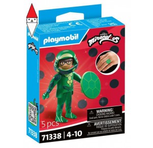 , , , COSTRUZIONE PLAYMOBIL MIRACULOUS: CARAPACE