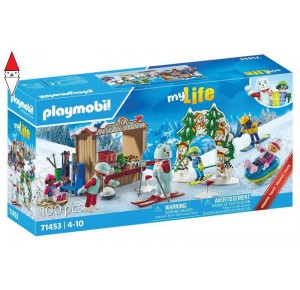 , , , COSTRUZIONE PLAYMOBIL VACANZE SULLA NEVE - MY LIFE