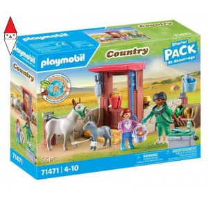 , , , COSTRUZIONE PLAYMOBIL VETERINARIO DELLA FATTORIA