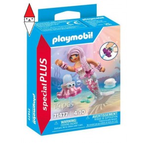 , , , COSTRUZIONE PLAYMOBIL SIRENA CON POLIPO