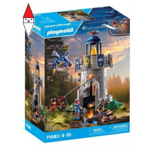 , , , COSTRUZIONE PLAYMOBIL TORRE DEI CAVALIERI CON DRAGO