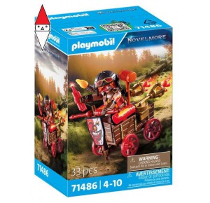 , , , COSTRUZIONE PLAYMOBIL KAHBOOM CON CARRO DA COMBATTIMENTO