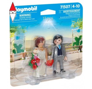 , , , COSTRUZIONE PLAYMOBIL COPPIA DI SPOSI
