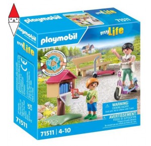 , , , COSTRUZIONE PLAYMOBIL BOOK SHARING - MY LIFE