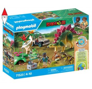 , , , COSTRUZIONE PLAYMOBIL CAMPO BASE CON DINOSAURI