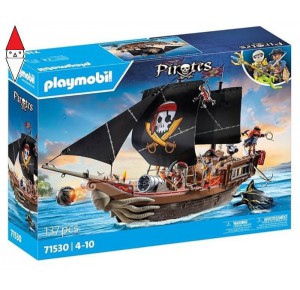 , , , COSTRUZIONE PLAYMOBIL GALEONE DEI PIRATI
