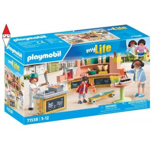 , , , COSTRUZIONE PLAYMOBIL AREA RISTORO - PLAYMOBIL MY LIFE